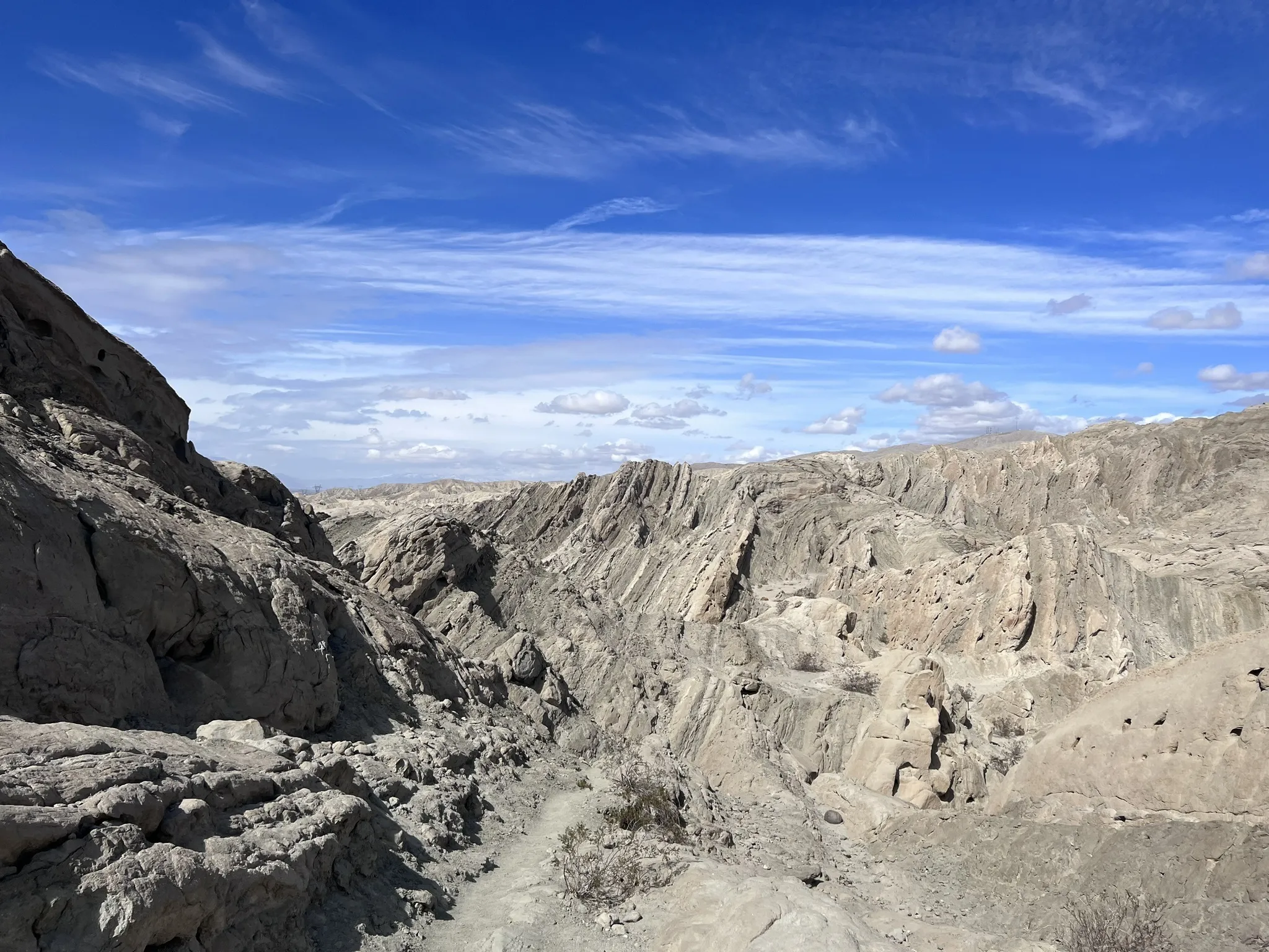 Badlands trail