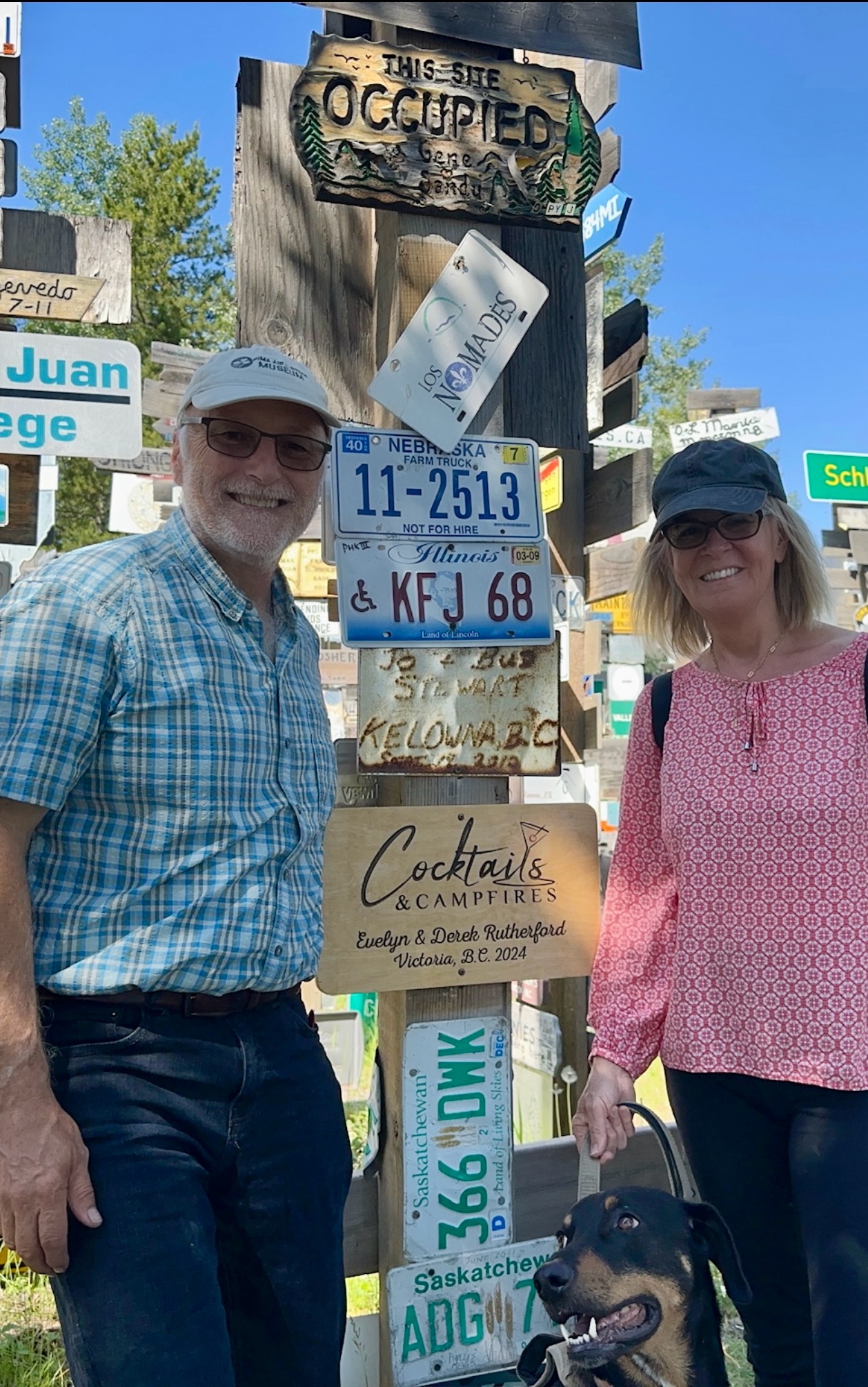 Sign post forest